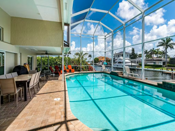 Dog-Friendly Waterfront Home with Private Pool in Marco Island, FL